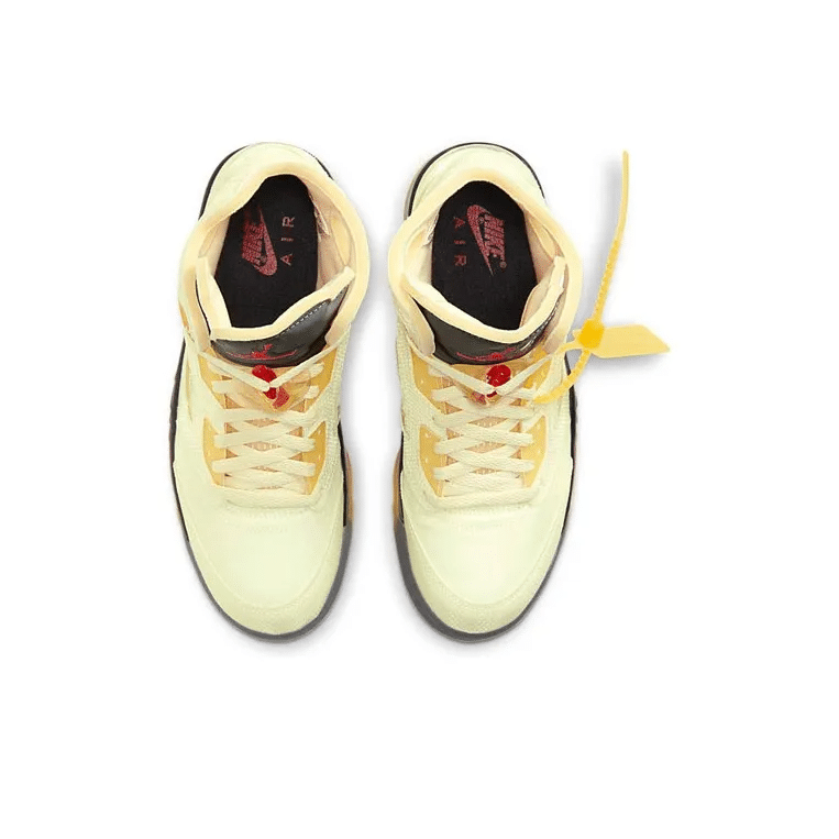 Off-White x Air Jordan 5 Retro SP ‘Sail’ – DH8565-100