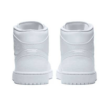 Air Jordan 1 Mid ‘Triple White’ 554724-130