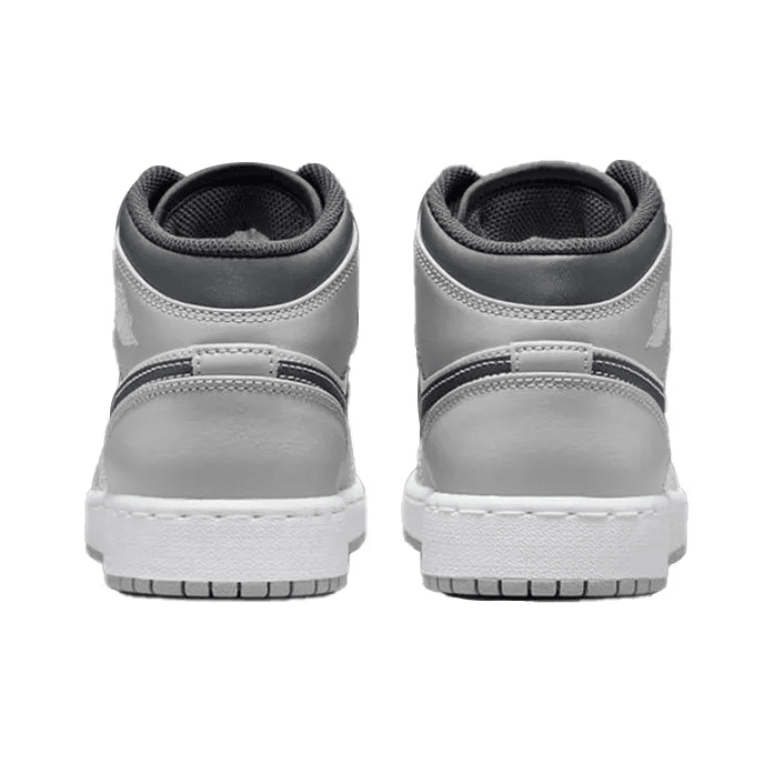 Air Jordan 1 Mid Light Smoke Grey Anthracite Gs – 554725-078