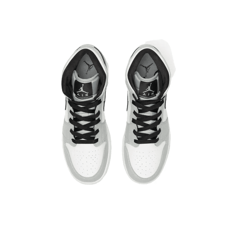 Air Jordan 1 Mid GS ‘Light Smoke Grey’ 554725-092