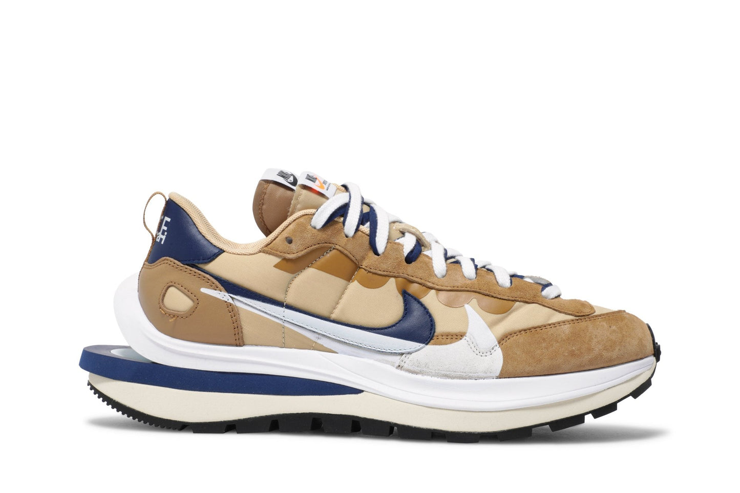 Sacai x VaporWaffle Tan Navy