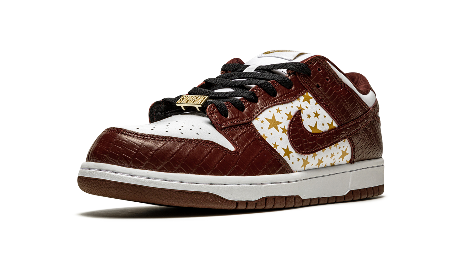 SB Dunk Low ‘Supreme – Stars – Barkroot Brown’ PR-263310