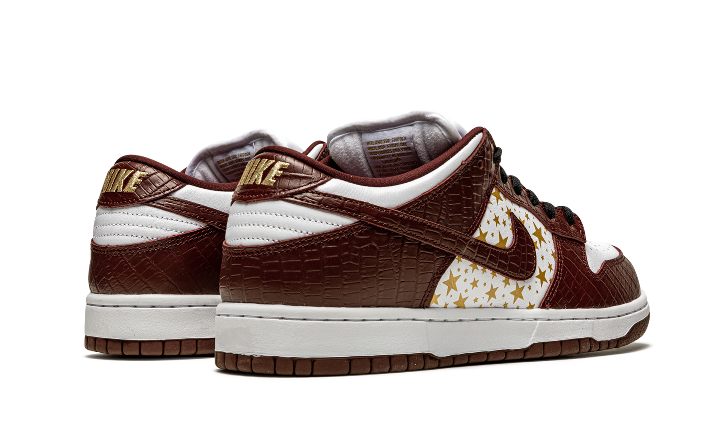 SB Dunk Low ‘Supreme – Stars – Barkroot Brown’ PR-263310