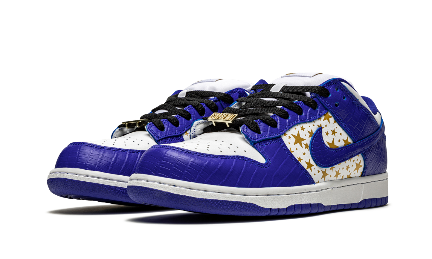 SB Dunk Low ‘Supreme – Stars – Hyper Blue’ PR-596148