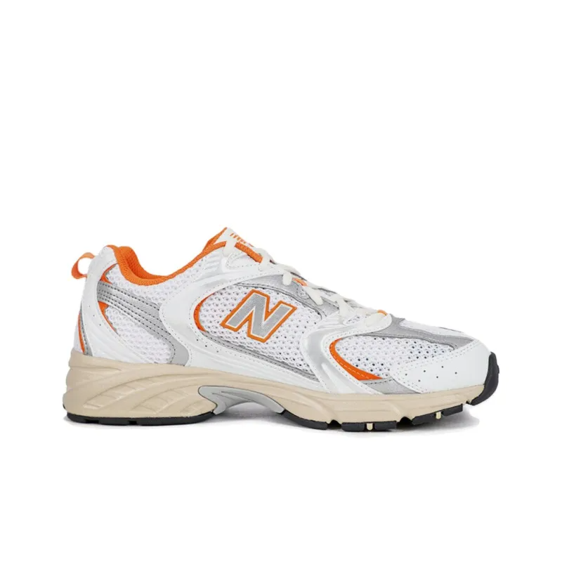 New Balance 530 White Silver Orange Mr530eb