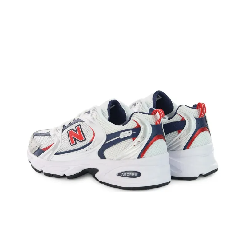 New Balance 530 White Team Red Navy Mr530lo