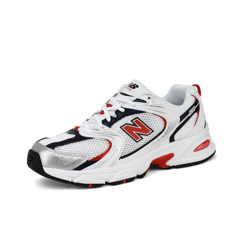 New Balance Nb 530 Running Shoes Unisex Low-top White Red Blue Mr530uix