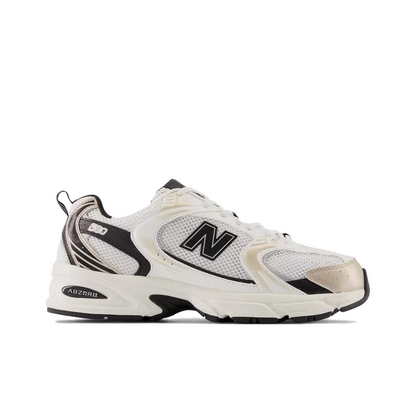 New Balance 530 White Light Gold Metallic Mr530tc