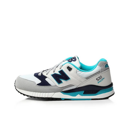 New Balance 530 White Navy Teal M530AAC