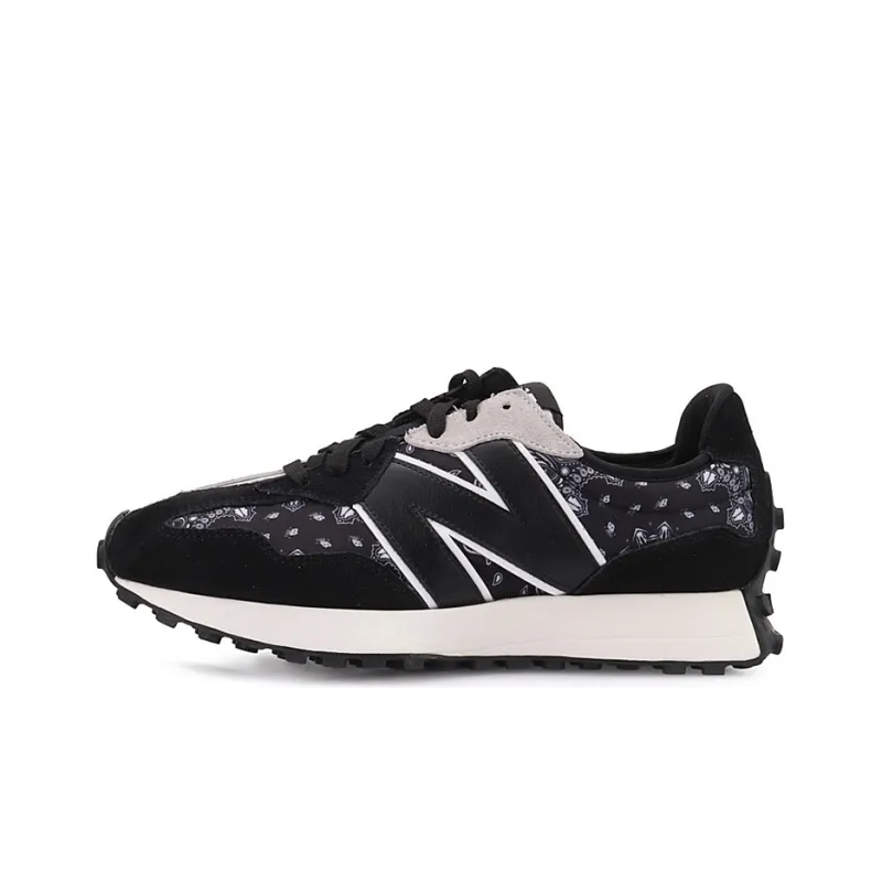 New Balance 327 Black White Paisley MS327DEU