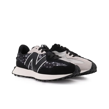 New Balance 327 Black White Paisley MS327DEU