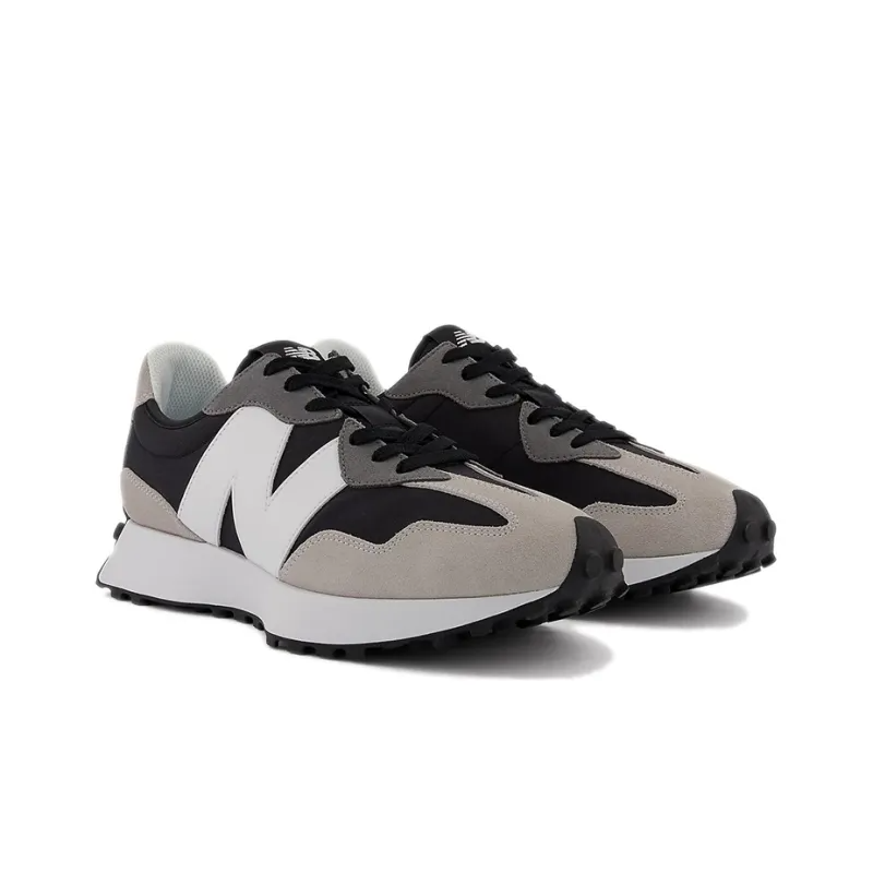 New Balance 327 Black White Grey MS327BD