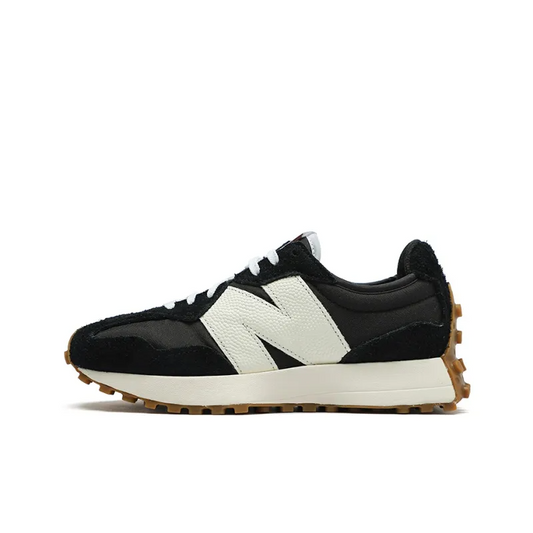 New Balance 327 Black White Gum WS327BL