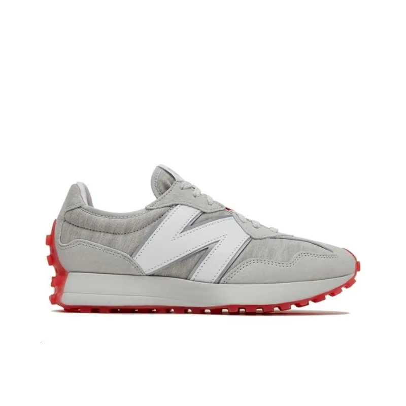 Levis X New Balance Nb 327 Running Shoes Unisex Low-top Gray Red Ms327lvc