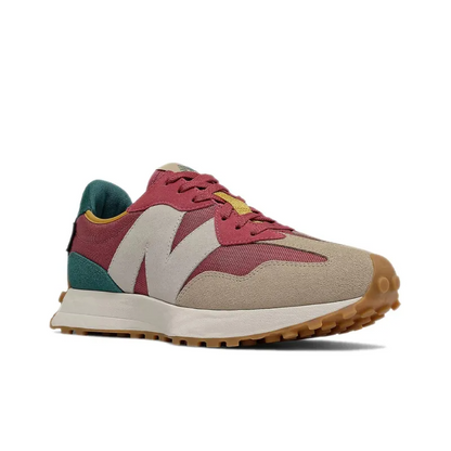 New Balance 327 Bordeaux Tan Teal MS327WT1