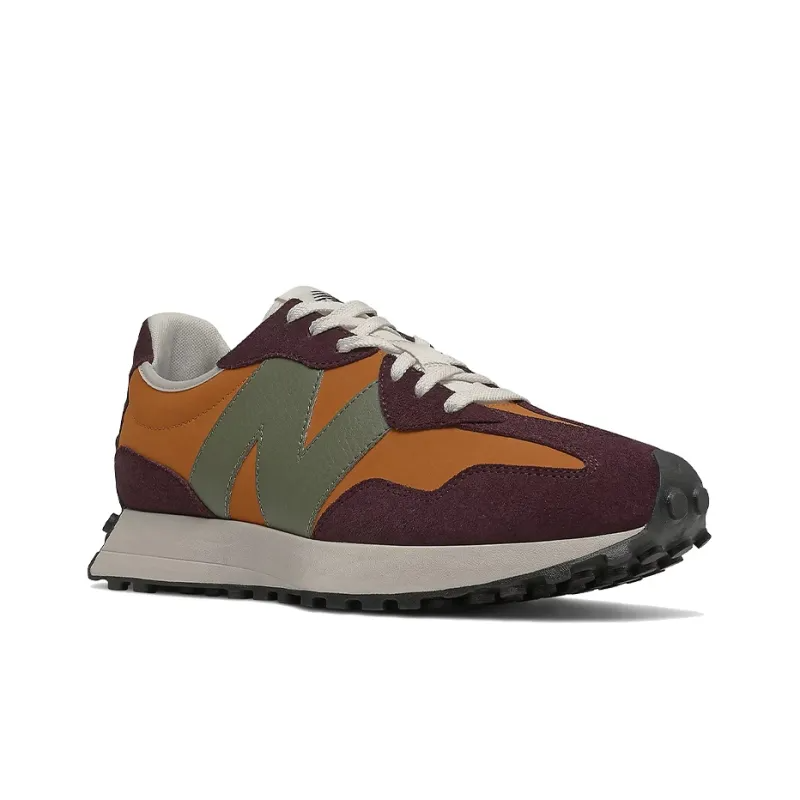 New Balance 327 Madras Orange Burgundy Ms327ly1