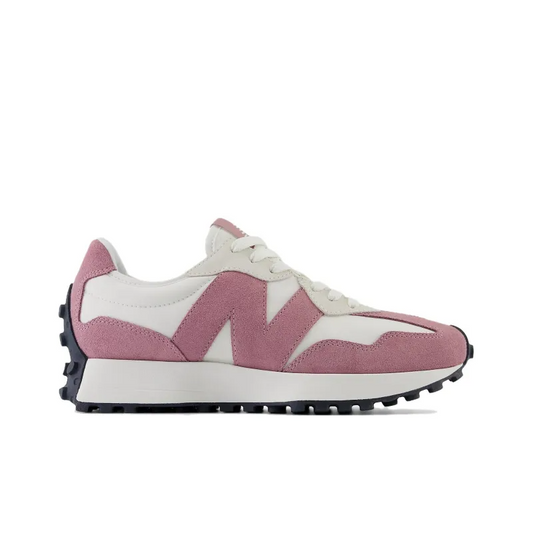 New Balance 327 Pink White Suede Ws327mb