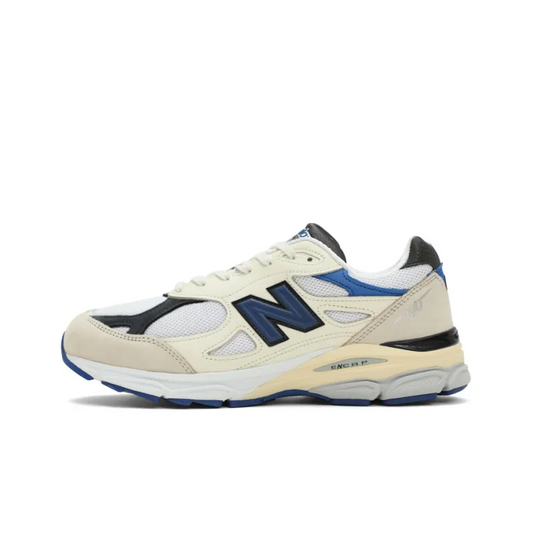 New Balance 990v3 Miusa White Blue M990wb3