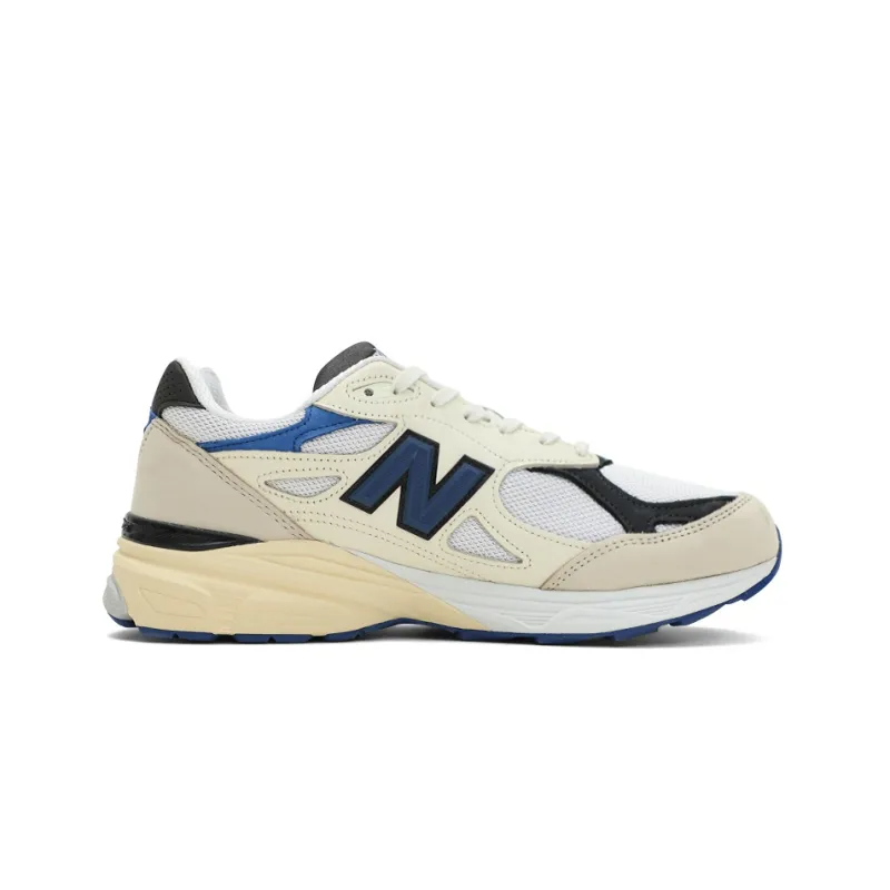 New Balance 990v3 Miusa White Blue M990wb3