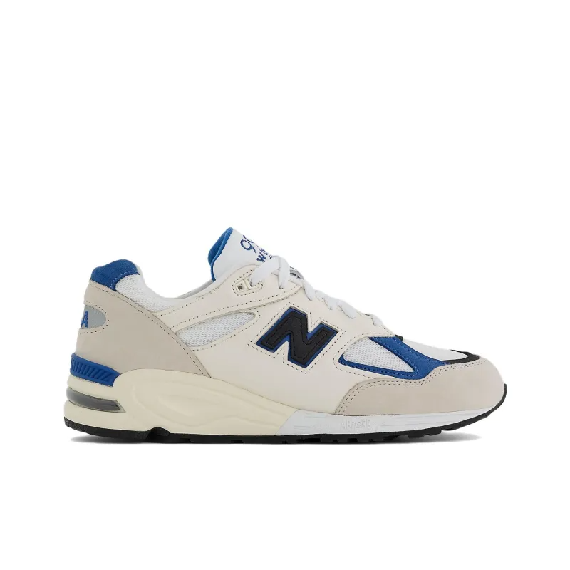 New Balance 990v2 Miusa White Blue M990wb2