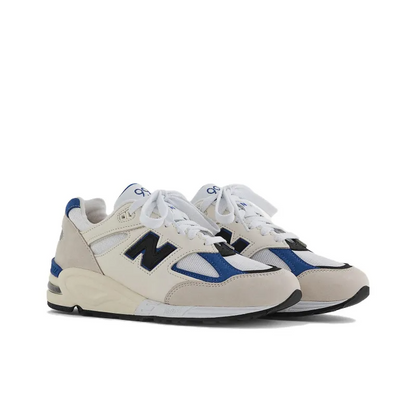 New Balance 990v2 Miusa White Blue M990wb2