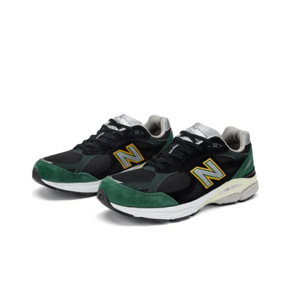 New Balance 990v3 MiUSA Black Green Yellow M990CP3