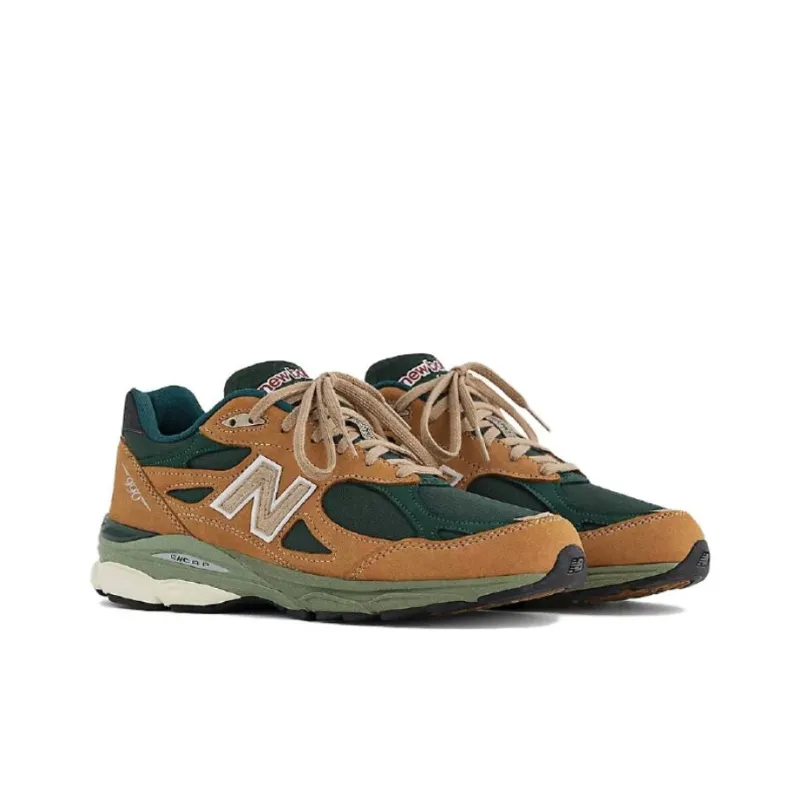 New Balance 990v3 Miusa Tan Green M990wg3