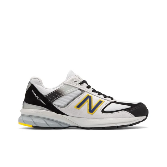 New Balance 990v5 Silver Black Yellow M990SB5