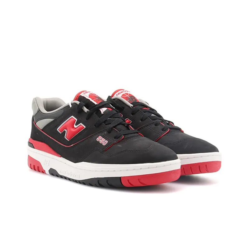 New Balance 550 Black Red Bb550sg1