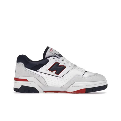 New Balance 550 Premium White Navy Red Bb550cc1