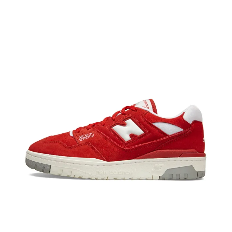 New Balance 550 Suede Pack Team Red Bb550vnd