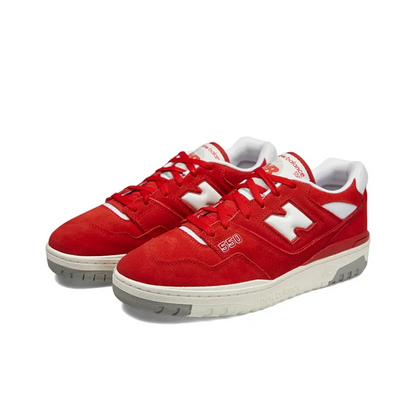 New Balance 550 Suede Pack Team Red Bb550vnd