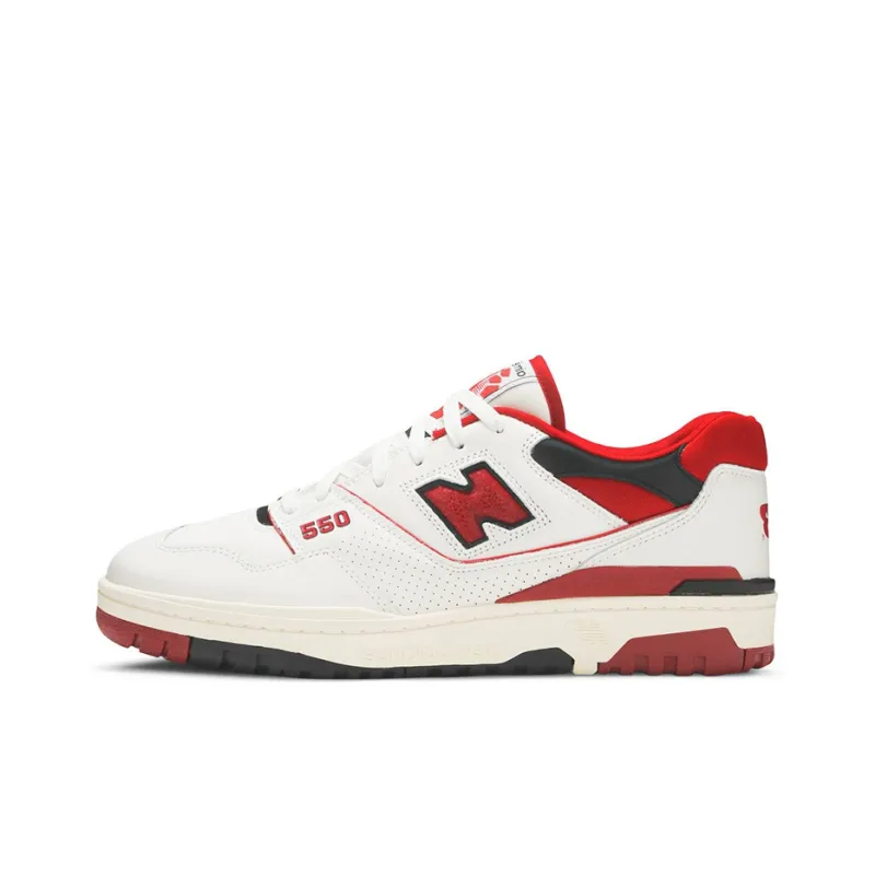 New Balance 550 Aime Leon Dore White Red BB550AE1