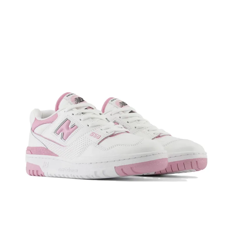 New Balance 550 White Bubblegum Pink Bbw550bd