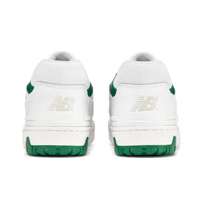 New Balance 550 White Classic Green Bb550swb