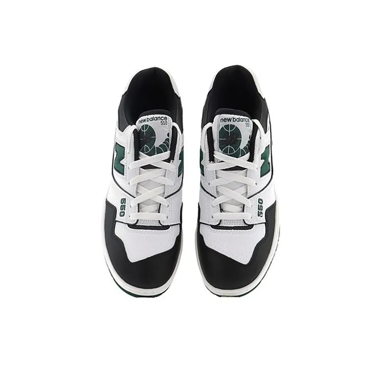 New Balance 550 White Green Black Bb550le1