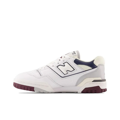 New Balance 550 White Natural Indigo Burgundy BB550PWB