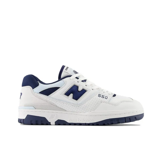 New Balance 550 White Nb Navy Bb550nqb