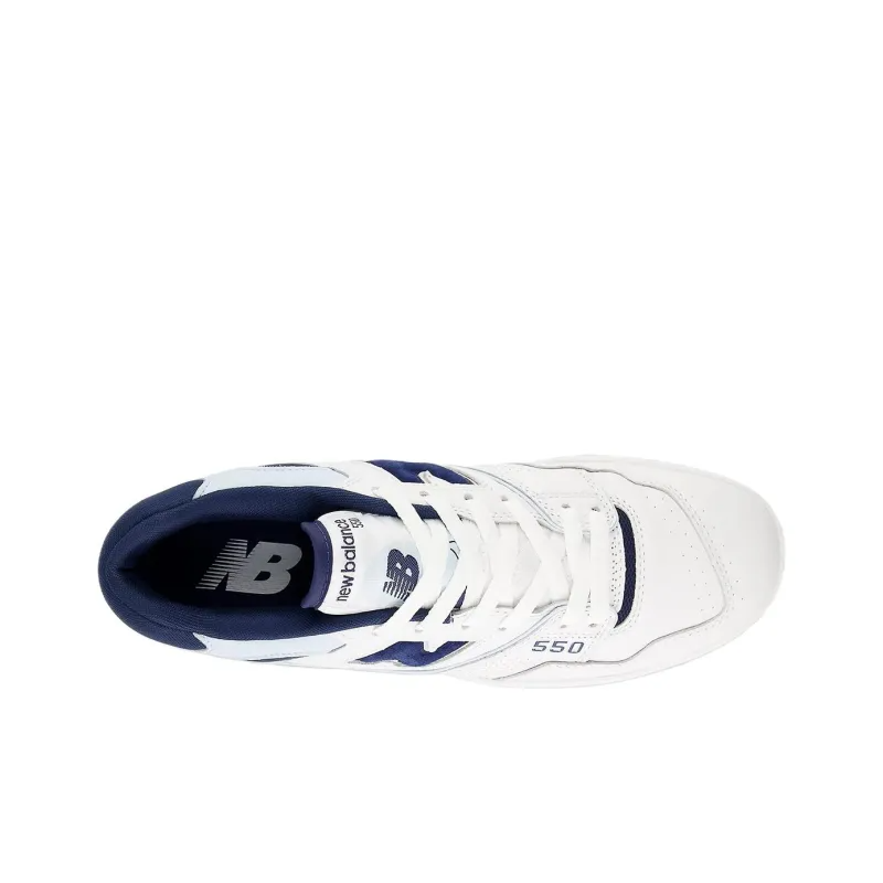 New Balance 550 White Nb Navy Bb550nqb