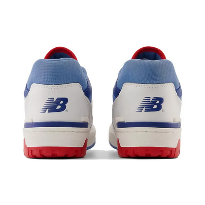 New Balance 550 White True Red Atlantic Blue Bb550nch