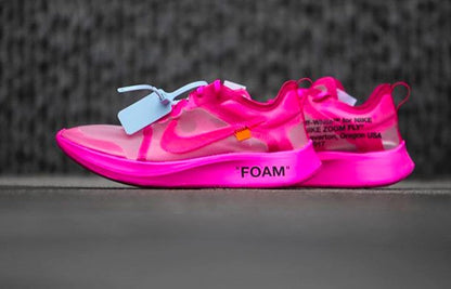 Zoom Fly SP Tulip Pink x Off-White