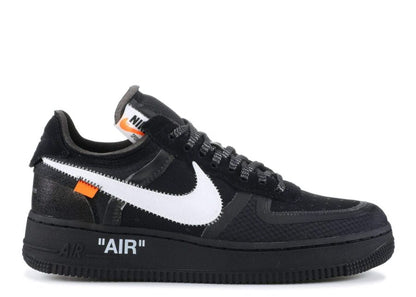 Off-White x Nike Air Force 1 Low ‘Black’ – AO4606-001